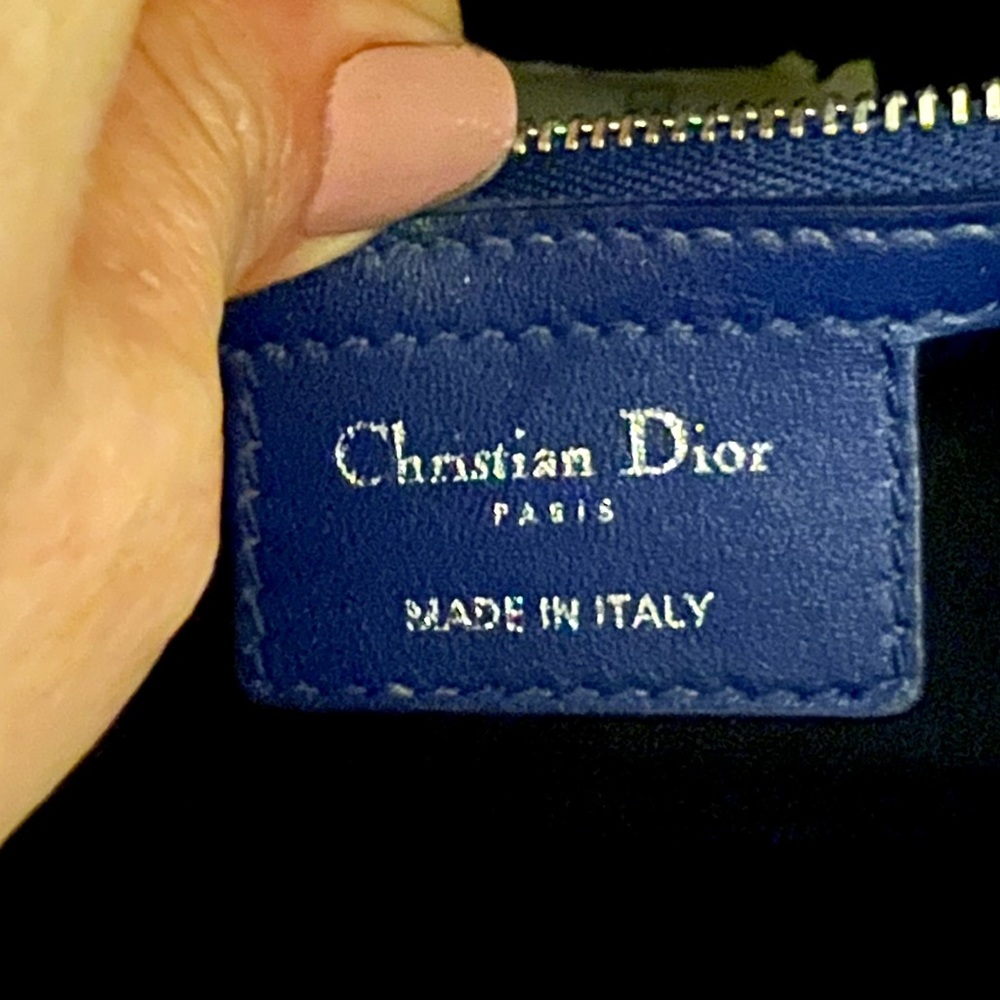 Authentic Dior Raffia lady medium - Picture 12 of 16